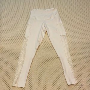 NEW Beautiful DYI Leggings Small with Pockets With Laced Detailing on the Sides